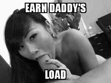 Earn Daddy's Load GIF