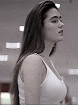 Jennifer Connelly's Big Tits: A Celebrity Riding Adventure GIF