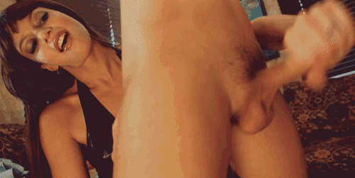 Sexy Mistress Femdom Handjob GIF