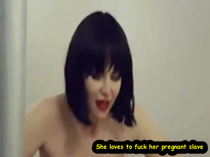 She Loves To Fuck: Pregnant Babes And Strap-On Toys GIF