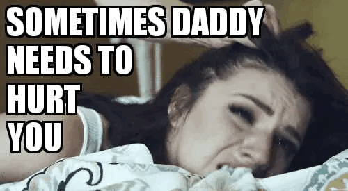 Sometimes Daddy Doesn't Like It When Mommy Cries GIF