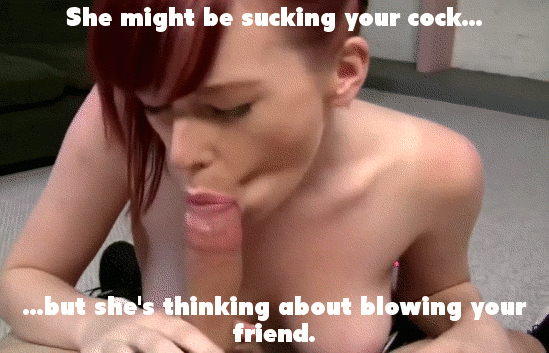 Your Girlfriend's Thinking About Blowing You GIF