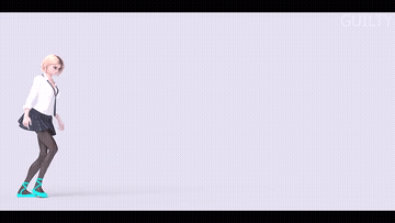3D Animation Anime Dancing GIF