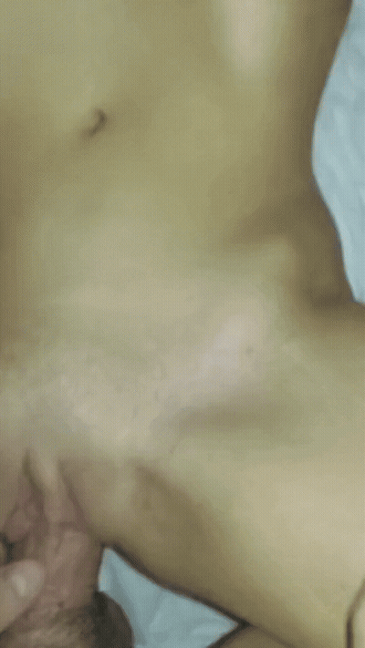Amateur Brunette Pussy Close Up - Girlfriend's Tiny Tits GIF