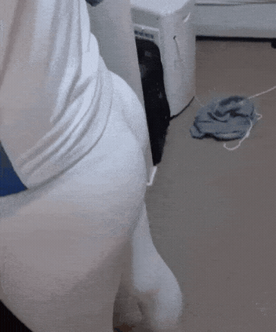 Amateur Girlfriend's Lingerie Panties GIF