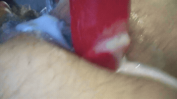 Anal Creampie Male Masturbation Solo GIF