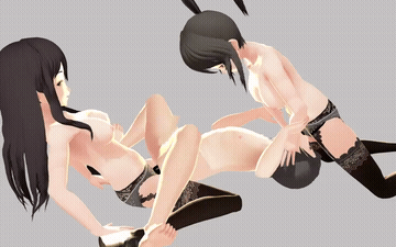 Animation Anime Femdom Hentai GIF