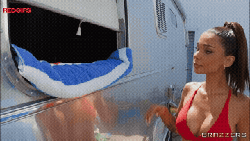 Ava Amira - Stumbling Upon A Massive Cock GIF