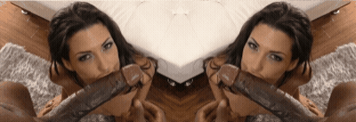 Babes Giving Amazing Blowjobs: Interracial Fun GIF