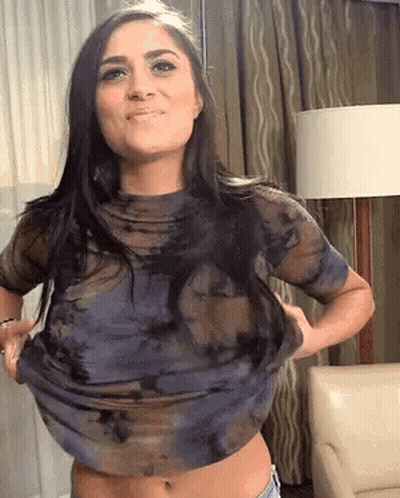 Babes With Big Tits Flashing Their Tit-Tops GIF