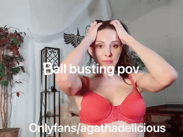 Ballbusting Dominatrix Femdom Heels GIF