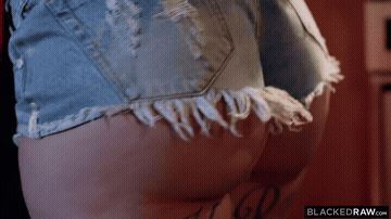 BBC Big Ass Cum Doggystyle GIF