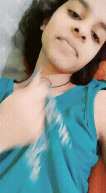 Bed Sex Bhabi Big Nipples Desi GIF
