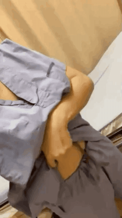 Big Boobs Flashing Nurse Selfie GIF
