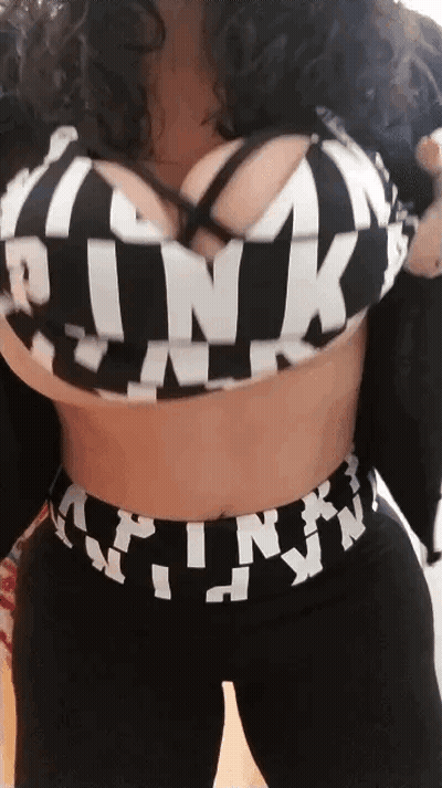 Big Tits Amateur: Pink's Wildest Fantasies GIF