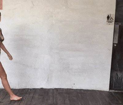 Bikini Babe Nicola Cavanis Flaunts Her Covered-Up Curves GIF