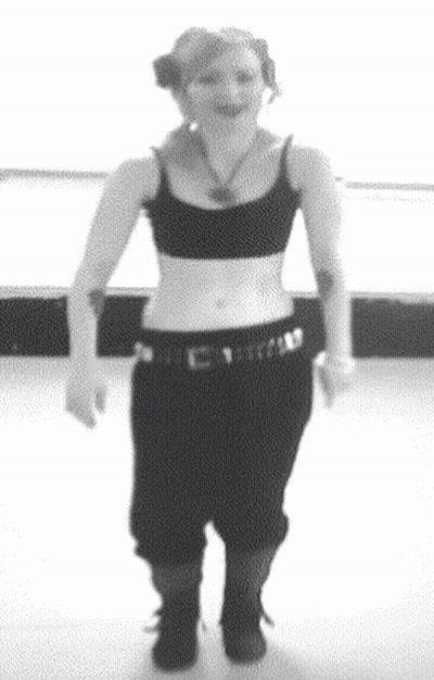 Blonde Dancing Hips: Non-Nude, What's Shakin'? GIF