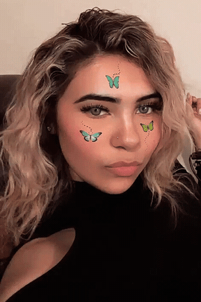 Blonde Latina Cute Teen Non Nude GIF