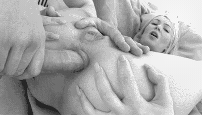 Blonde Pussy Spread Ass GIF