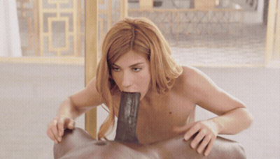 Blowjob From A Teen Pornstar GIF