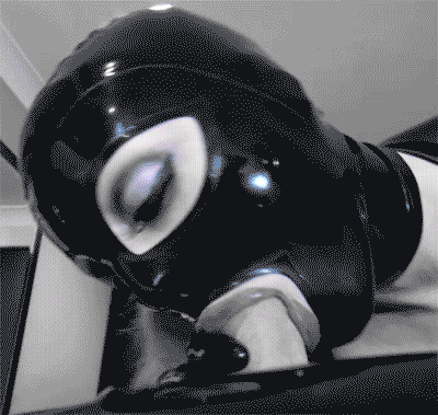 Blowjob In Leather: A Sensual Experience GIF