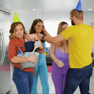 Brazzers Codi Vore Lesbians Roommate GIF