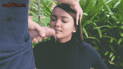 Brunette Cumshot Facial: Romantic Latina Fucked Hard