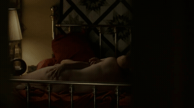 Cheating Wife Gives Blowjob To Brunette Celebrity GIF