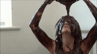 Chocolate Fetish Mess: A Slimy, Gunge-Filled Adventure GIF