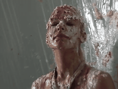 Chocolate Syrup Fetish: Messy, Slimey, Wammy Goodness GIF