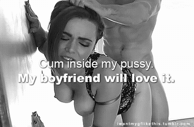 Cuckold Captions: My Girlfriend Will Love This GIF
