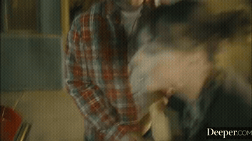 Deepthroat Gabbie Carter Rough GIF