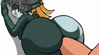 Demon Royal's Midna's Ass: A Cartoonishly Erotic Adventure GIF