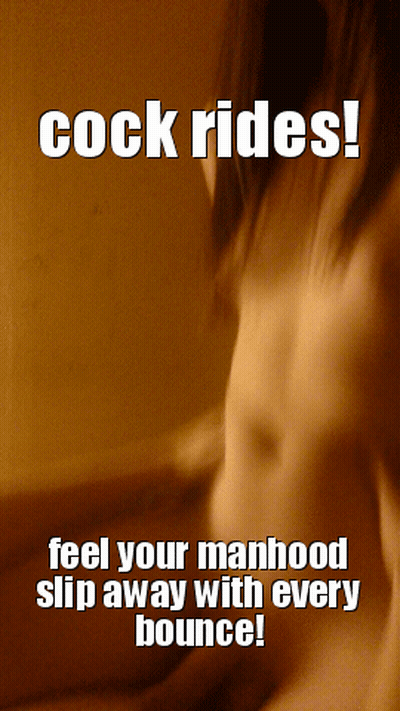 Feel Your Manhood: Amateur Sissy GIF
