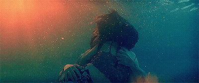 Get Your Freak On: Two People In The Ocean GIF