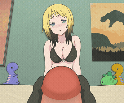 Hentai Footjob GIF