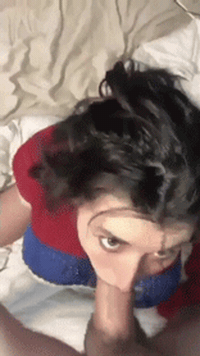 Homemade Amateur Deepthroat Blowjob With Huge Tits GIF