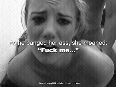 Hot Anal Sex With A Gagging DP GIF
