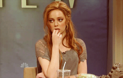 Hot Celebrity Gets Naughty On TV GIF
