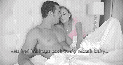 Hot Chick Gets Her Huge Cock In My Mouth GIF