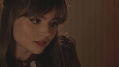 Jenna Coleman's Brunette Beauty: A Non-Nude Celebrity Doctor Who Thriller GIF