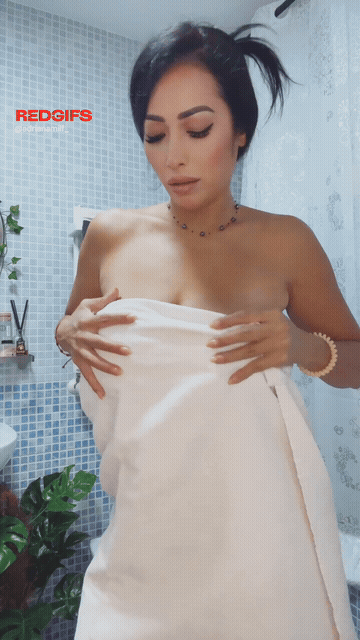 Just A Naughty Milf At Your Service GIF