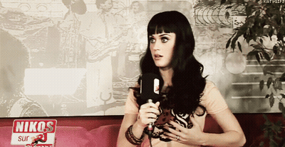 Katy Perry's Big Tits BoobGrab: A Celebrity Interview GIF