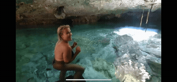 Naked Natural Tits Nipples GIF