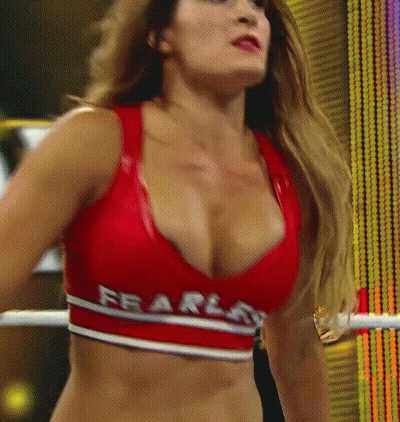 Nikki Bella's Big Tits: A WWE Divas Erotic Experience GIF