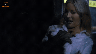 Sharon's Big Tits Monster Molestation GIF