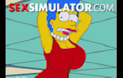 Simpson XXX: Big Tits, Cartoon Porn, Marge Simpson, MILF Cartoon GIF