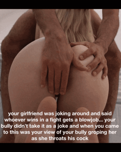 Your Girlfriend Was Joking Around And Said Whoever Wins In A Fight Gets A Blowjob... Your Bully Didn't Take It As A Joke GIF
